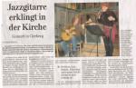 Rezension Zeitungsartikel Konzert Cleeberg